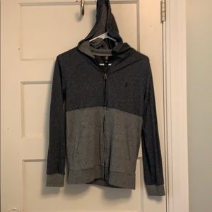 Boys Volcom zipper up sweatshirt